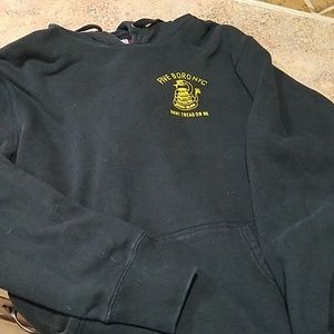 Black five boro nyc hoodie